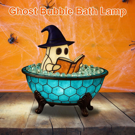 Halloween Party Geister Schaumbad Lampe