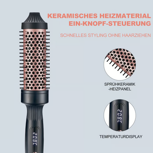 LCD-Locken- und Glätteisen mit doppeltem Verwendungszweck