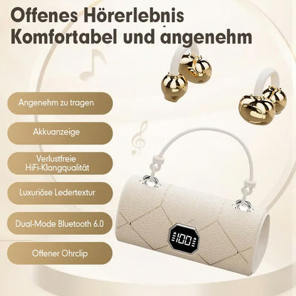 Modische kabellose Clip-On-Kopfhörer