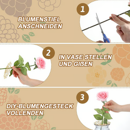 Blumengitter-Organizer aus Edelstahl