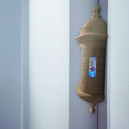 Puertoricanische Garita Wand-Coqui-Lampe