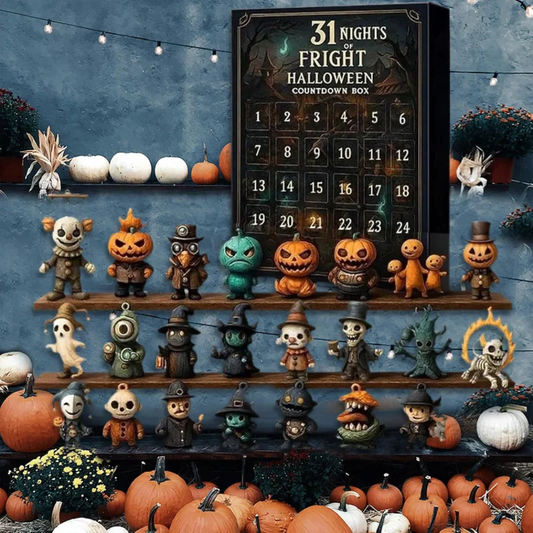 31 Nächte des Schreckens Halloween-Countdown-Box
