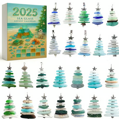 Seeglas-Weihnachtsbaum-Adventskalender | Hinter jeder Tür eine Überraschung