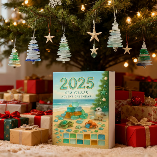 Seeglas-Weihnachtsbaum-Adventskalender | Hinter jeder Tür eine Überraschung