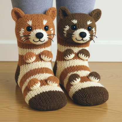 🔥🦥Tiersocken🧦Ein Paar