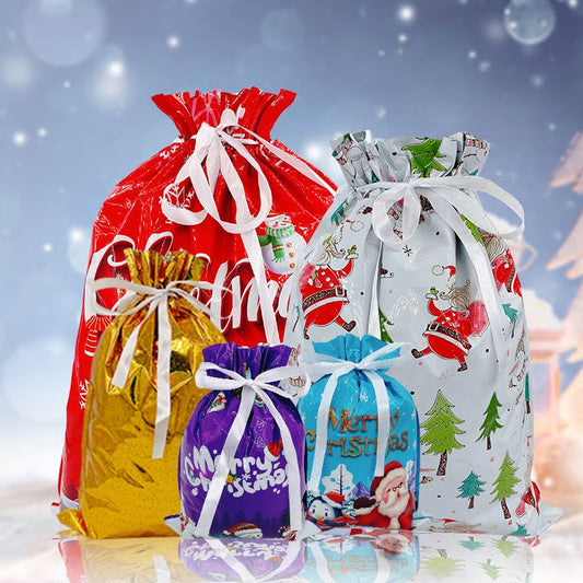 Weihnachtsmann-Süßigkeiten-Geschenktüten